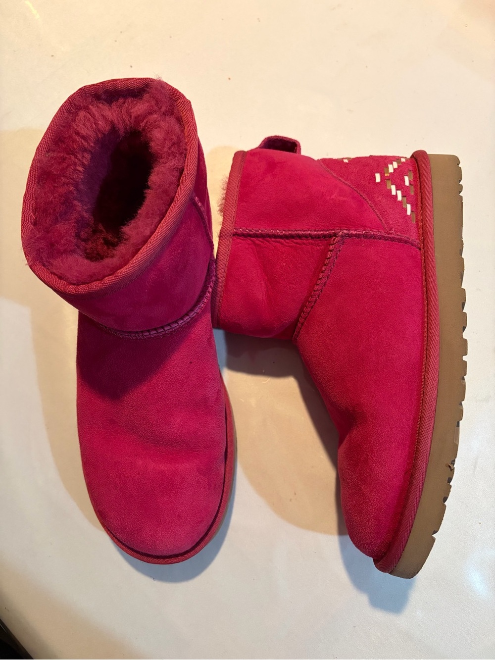UGG Pink mini Booties